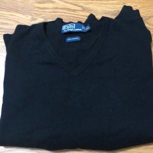 Ralph Lauren Cashmere V-Neck  Sweater
